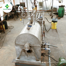 Edelstahl Mini Rohöl Destillationskolonne Ausrüstung nach Israel exportiert